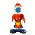 Ayaklı Roket Folyo Balon (86x46 cm)