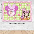 Baby Minnie Kişiye Özel Parti Afişi 70*100 cm
