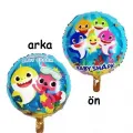 Baby Shark Folyo Balon 45 cm