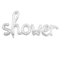 Shower Folyo Balon Gümüş (110x44 cm)