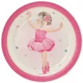 Balerin Temalı Tabak 8 adet