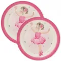 Balerin Temalı Tabak 8 adet