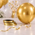 Balon İpi Metalize Gold Rafya 25 metre