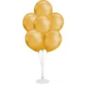 Balon Standı + Gold Metalik Balon