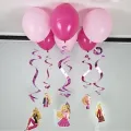 Barbie Balonlu Tavan Süsü 6lı