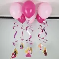 Barbie Balonlu Tavan Süsü 6lı