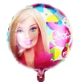 Barbie Yuvarlak Folyo Balon (45 cm)