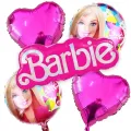 Barbie Folyo Balon Seti 5li