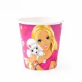 Barbie Klasik Karton Bardak (8 Adet)