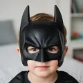 Batman Plastik Maske (1 Adet)