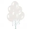 Beyaz Balon Metalik 100 Adet