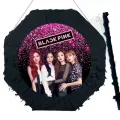 Black Pink Pinyata 42 cm + Sopası