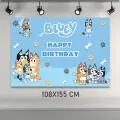 Bluey Doğum Günü Afişi (108x155 cm)