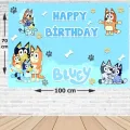 Bluey Doğum Günü Afişi 70*100 cm