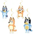Bluey Spiralli Asma Süs (4 Adet)