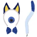 Bluey Taç Kuyruk Papyon Burun Set 4 Parça