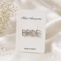 Bride Taşlı Lüks Toka Gümüş