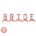 Bride To Be Ayaklı Folyo Balon Set Rose Gold 80 cm