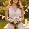 Bride To Be Kuşak Pembe Renk Üzeri Gold