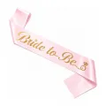 Bride To Be Kuşak Pembe Renk Üzeri Gold
