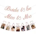 Bride To Be & Miss To Mrs Simli Foto Banner Set