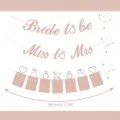 Bride To Be & Miss To Mrs Simli Foto Banner Set
