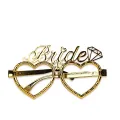 Bride To Be Plastik Gözlük Taç Set Gold 1 Adet
