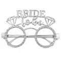 Bride To Be Plastik Gözlük Taç Set Gümüş 1 Adet