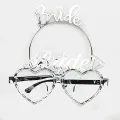 Bride To Be Plastik Gözlük Taç Set Gümüş 1 Adet