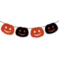 Cadılar Bayramı Halloween Balkabağı Garland (120 cm)