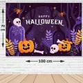 Cadılar Bayramı (HALLOWEEN) Parti Afişi 70x100 cm Model 1