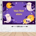 Cadılar Bayramı (HALLOWEEN) Parti Afişi 70x100 cm Model 2