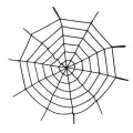 Cadılar Bayramı Halloween Siyah Örümcek Ağı 250 cm