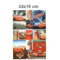 Cars Sticker 24x16 cm 6 Adet