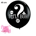 Cinsiyet Balonu Soru İşareti Pembe (45 cm)