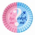Cinsiyet Tahmini Kız Mı Erkek Mi Tabak (8 Adet)