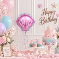 Deniz Kabuğu (Shell) Folyo Balon (50x50 cm)
