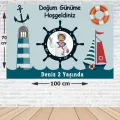 Denizci Kişiye Özel Doğum Günü Afişi 70*100 cm