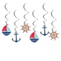 Denizci Temalı Asmalı Tavan Süsü 6 Adet