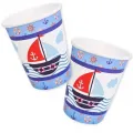 Denizci Temalı Bardak 8 adet