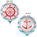 Denizci Temalı Folyo Balon (45 cm)