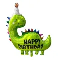 Dinosaur Happy Birthday Folyo Balon 70x75 cm