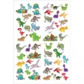 Dinozor Temalı Sticker 33*48 cm