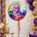 Disko Topu Folyo Balon Gökkuşağı (60 cm)