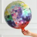 Disko Topu Folyo Balon Gökkuşağı 60 cm