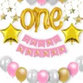 Doğum Günü Süsleri Seti 1 Yaş Kız