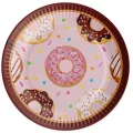 Donut Temalı Karton Tabak (8 Adet)