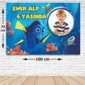 Dory Kişiye Özel Doğum Günü Parti Afişi 70*100 cm