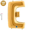 E Harf Folyo Balon – Gold – 100 cm (40 inch)