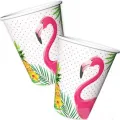 Flamingo Ananas Bardak (8 adet)